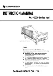 PARAMOUNT BED PA-93291 Instruction Manual