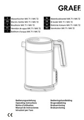 Graef Wk 71 Operating Instructions Manual
