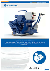 Blastrac 2-30DS Global Operating Instructions Manual