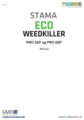 GMR Stama Eco Weedkiller PRO 6SP Manual