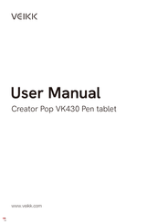 Veikk Creator Pop VK430 User Manual
