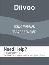 Diivoo TV-238ZD-2MP User Manual
