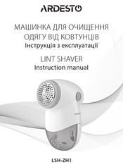 ARDESTO LSH-ZH1 Instruction Manual