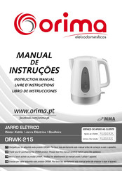 Orima ORWK-215 Instruction Manual