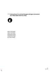 Bosch HGV1F0U50Z Instructions Manual