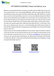 OzSpy GPT3G005COV User Manual