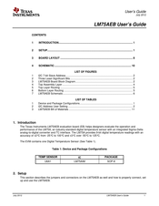 Texas Instruments LM75AEB User Manual