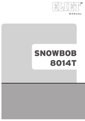 Eliet SNOWBOB 8014T Manual