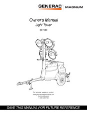Generac Power Systems Magnum MLT6SC Owner's Manual