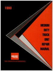 GMC P6 Series 1993 Repair Manual