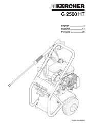 Kärcher G 2500 HT Manual