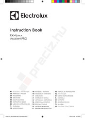 Electrolux AssistentPRO EKM6 Series Instruction Book