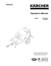 Kärcher TRS-3500-S Operator's Manual