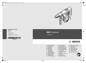 Bosch GBH Professional Series Original Instructions Manual