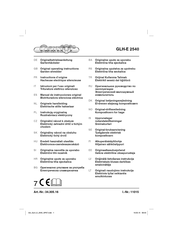 Gardol GLH-E 2540 Operating Instructions Manual
