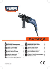 Ferm PDM1045P Original Instructions Manual
