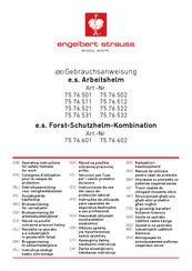 Engelbert Strauss 75.76.522 Operating Instructions Manual