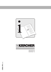 Kärcher 3001 Operating Instructions Manual