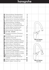 Hans Grohe Variarc 14877 Series Instructions For Use/Assembly Instructions