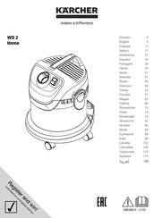 Kärcher WD 2 Home Original Instructions Manual