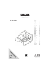 Kärcher HD 728 B CAGE Original Instructions Manual