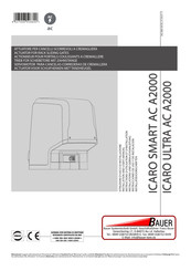 Bauer ICARO SMART AC A2000 Installation And User Manual
