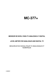 Promax MC-377+ Instruction Manual