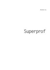 Eliet Superprof 2000 Manual
