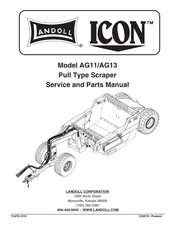 Landoll ICON AG13 Service And Parts Manual