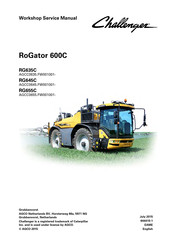 AGCO Challenger RG655C Workshop Service Manual