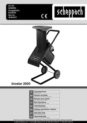 Scheppach biostar 2000 Translation From The Original Instruction Manual