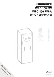 Kärcher WPC 100 FW Manual