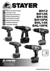 stayer BHL18PK Operating Instructions Manual