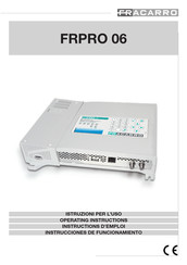 Fracarro FRPRO 06 Operating Instructions Manual