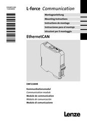 Lenze EMF2180IB Mounting Instructions