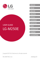 LG LG-M250E User Manual