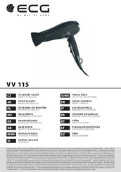 ECG VV 115 Instruction Manual
