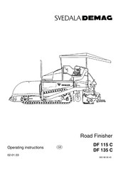 Svedala-Demag DF 135 C Operating Instructions Manual