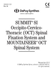 Johnson & Johnson DePuy Synthes MOUNTAINEER Manual