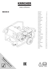 Kärcher HDS 801 B Original Instructions Manual