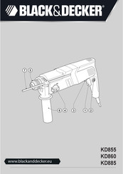 Black & Decker KD855 Original Instructions Manual
