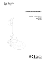 Kärcher BDP 51/1500 C 115V Operating Instructions Manual