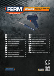 Ferm SGM1001 Original Instructions Manual