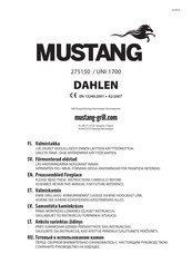 Mustang DAHLEN Manual