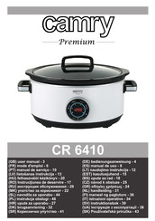 camry Premium CR 6410 User Manual