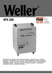 Weller WFE 20D Operating Instructions Manual