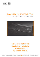 FlexBox T202 CX Operation Manual