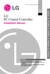 LG PC Central Controller Installation Manual