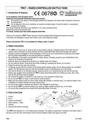 Velleman TRC7 Manual