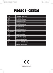 Emos GS536 Manual